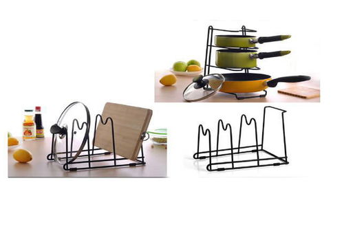 多用收纳架 让你的厨房整整 齐齐